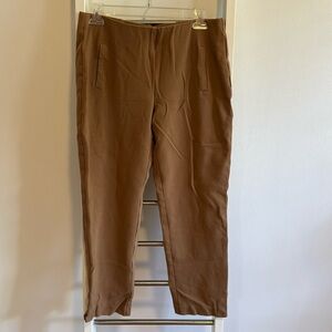 Chico’s Camel Ankle Pull On Stretch Pants